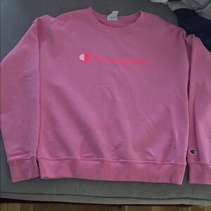 Champion Vibrant Pink Crewneck Sweatshirt